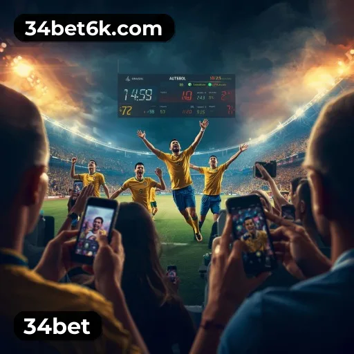 34bet APP mobile iOS Android - 187 mil downloads São Paulo Rio BH